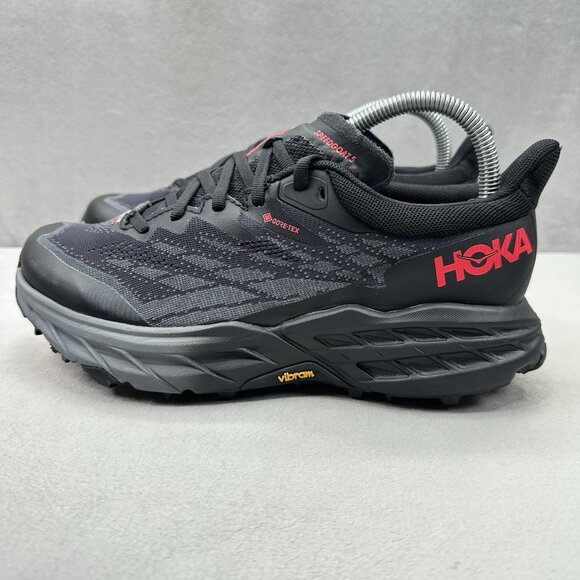 Hoka One One Speedgoat GTX 5 Women’s Spike Trail Running Shoes NEW - Picture 3 of 10